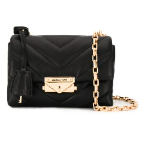 MICHAEL KORS CECE MEDIUM QUILTED LEATHER CONVERTIBLE SHOULDER BAG - Picture 3 of 16